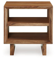 Dressonni - Brown - Square End Table - JaxCo Furniture