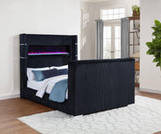 Tisdall - Flame Visualizer TV Bed - JaxCo Furniture