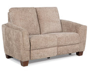 Morehead - Power Reclining Loveseat - Biscotti - JaxCo Furniture