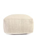 Modern Perspective - Halter Pouf - Ivory - JaxCo Furniture