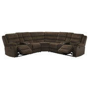 Atkinson - Upholstered Reclining Sectional Sofa - JaxCo Furniture