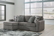 Gardiner - Pewter - Sofa Chaise - JaxCo Furniture