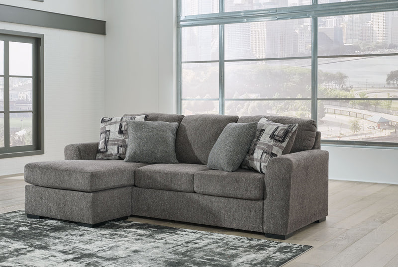 Gardiner - Pewter - Sofa Chaise - JaxCo Furniture