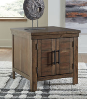 Moriville - Grayish Brown - Rectangular End Table - JaxCo Furniture