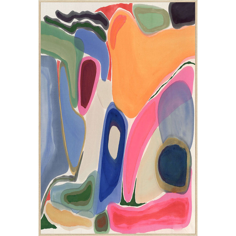 Disco - 48" x 72" Painting By Buddy Whitlock - Gold - JaxCo Furniture