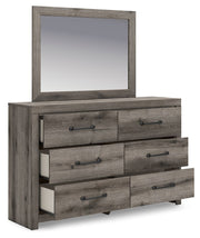 Graystorm - Brown Gray - Dresser And Mirror - JaxCo Furniture