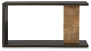 Camlett - Brown - Console Sofa Table - JaxCo Furniture