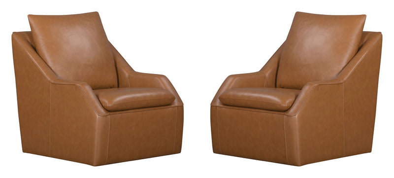 Asher - Swivel Accent Chair - JaxCo Furniture