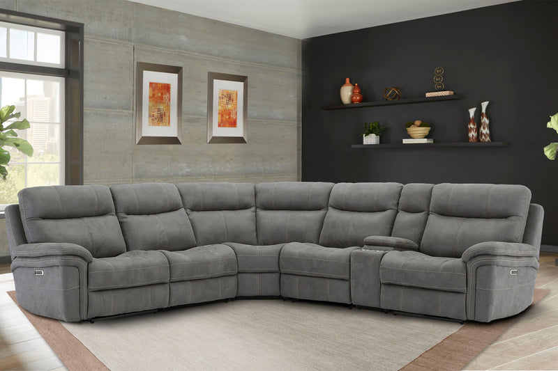 Mason - Modular Power Reclining Sectional - JaxCo Furniture