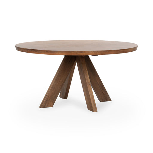 Rodrigo - Round Dining Table - Hickory Brown - JaxCo Furniture