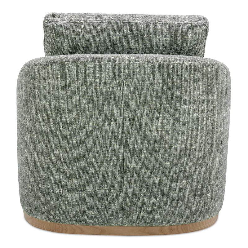 Linden - Swivel Chair - Slated Moss - JaxCo Furniture