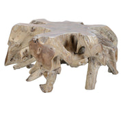 Cypress - Root Coffee Table - Natural White Wash - JaxCo Furniture