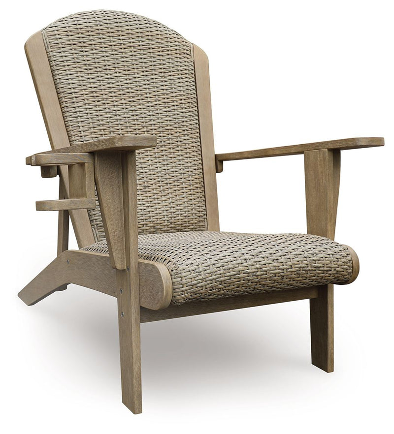 Marina Sun - Beige - Adirondack Chair - JaxCo Furniture