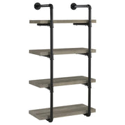 Elmcrest - 4-Shelf Wall Bookshelf - JaxCo Furniture