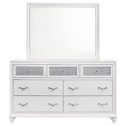 Barzini - 7-drawer Dresser With Mirror - JaxCo Furniture