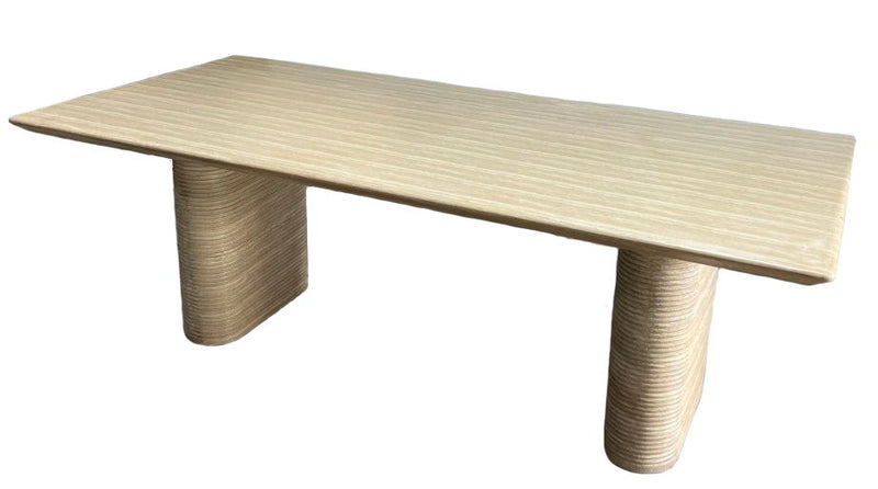 Aiden - Outdoor Dining Table - Beige - JaxCo Furniture