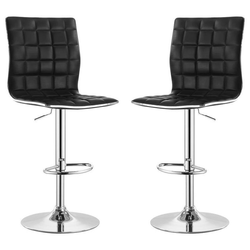 Ashbury - Upholstered Adjustable Bar Stool (Set of 2) - JaxCo Furniture