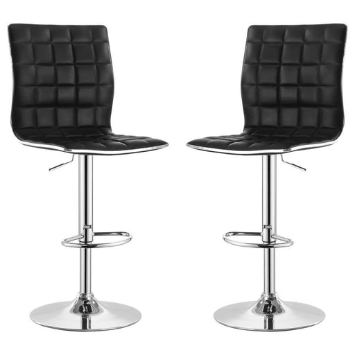 Ashbury - Upholstered Adjustable Bar Stool (Set of 2) - JaxCo Furniture