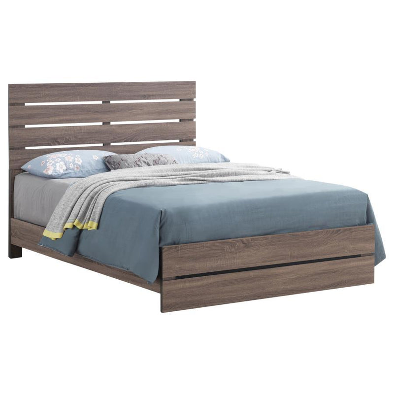 Brantford - Wood Panel Bed - JaxCo Furniture