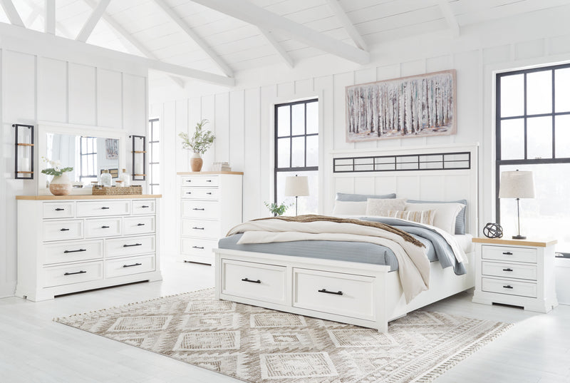 Ashbryn - Panel Storage Bedroom Set - JaxCo Furniture
