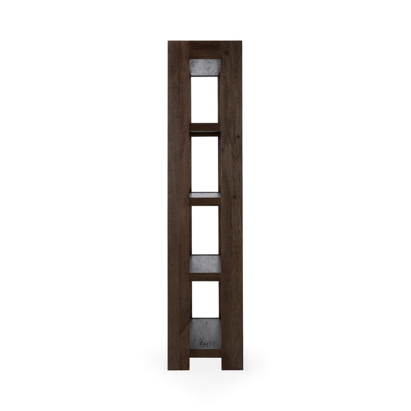 Marine - Bookcase - Cocoa Brown - JaxCo Furniture