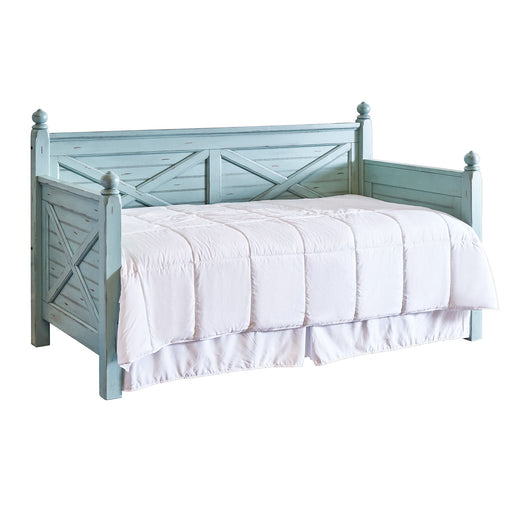 Woodhaven - Twin Daybed - Distressed Blue - JaxCo Furniture