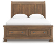 Feddinger - Storage Sleigh Bed - JaxCo Furniture