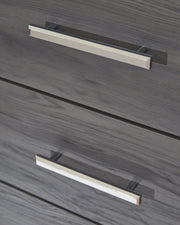 Lodanna - Gray - Five Drawer Chest - JaxCo Furniture