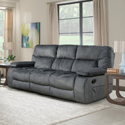 Chapman - Manual Triple Reclining Sofa - JaxCo Furniture