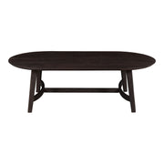 Trie - Wood Coffee Table - Dark Brown - JaxCo Furniture