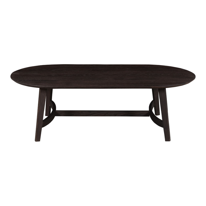 Trie - Wood Coffee Table - Dark Brown - JaxCo Furniture