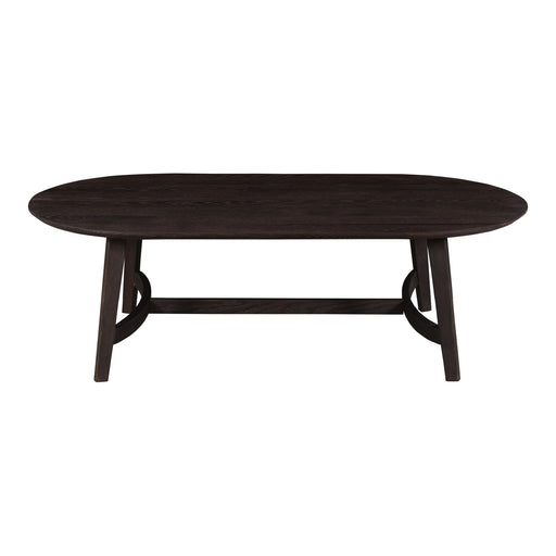 Trie - Wood Coffee Table - Dark Brown - JaxCo Furniture