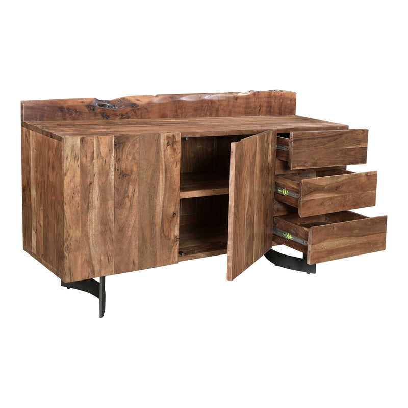 Bent - Sideboard - Smoked - JaxCo Furniture