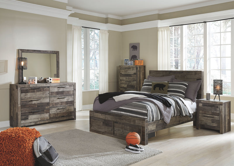 Derekson - Panel Bed - JaxCo Furniture