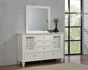 Sandy Beach - 11-drawer Dresser With Mirror - JaxCo Furniture