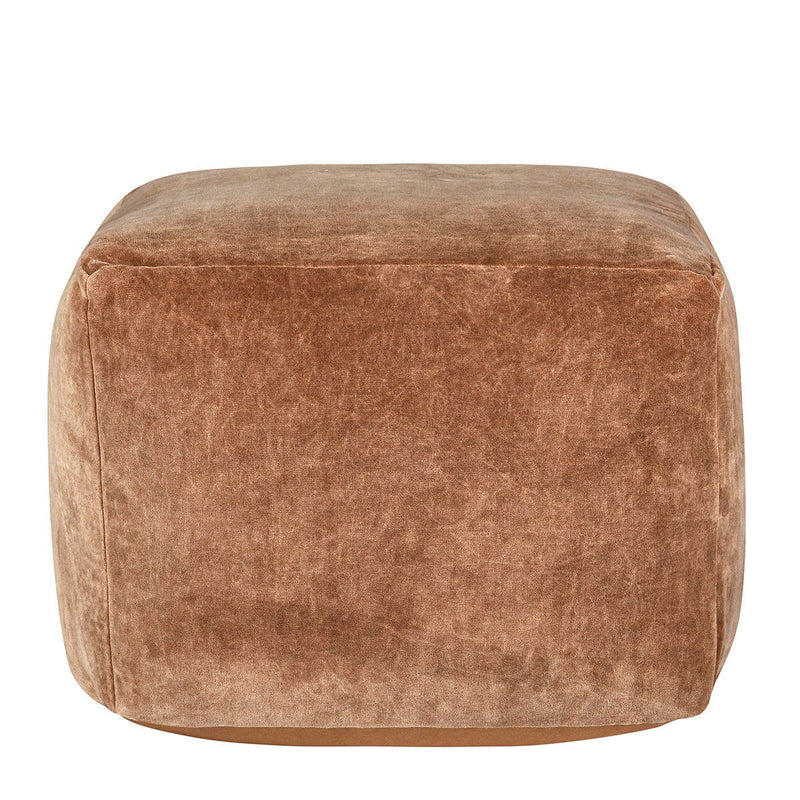 Poufs - Heirloom Velvet Pouf - JaxCo Furniture