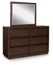 Dilenno - Dark Brown - Dresser And Mirror - JaxCo Furniture
