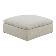 Clay - Ottoman - White - JaxCo Furniture