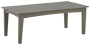 Visola - Gray - Rectangular Cocktail Table - JaxCo Furniture