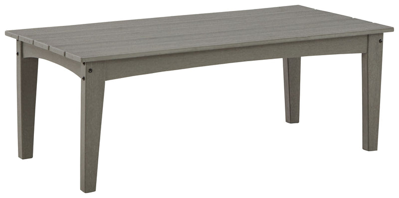 Visola - Gray - Rectangular Cocktail Table - JaxCo Furniture
