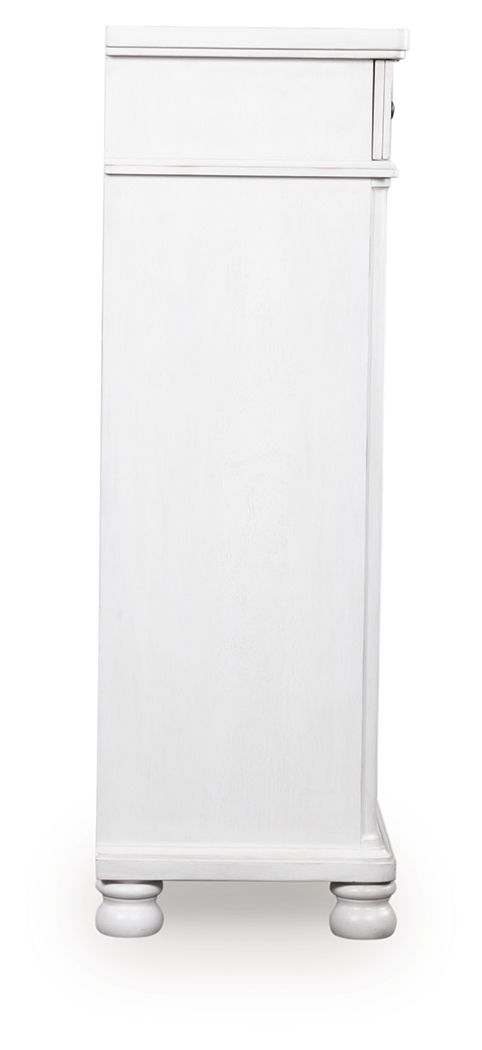 Rowlenstown - Five Drawer Chest - JaxCo Furniture