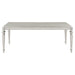 Bling Game - Extension Dining Table - Metallic Platinum - JaxCo Furniture