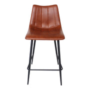 Alibi - Counter Stool (Set of 2) - Brown - JaxCo Furniture