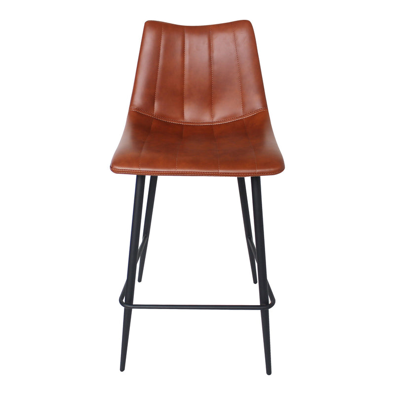 Alibi - Counter Stool (Set of 2) - Brown - JaxCo Furniture