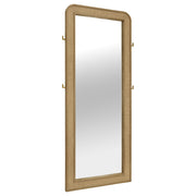 Arini - Cane Weave Full Length Standing Floor Mirror - JaxCo Furniture