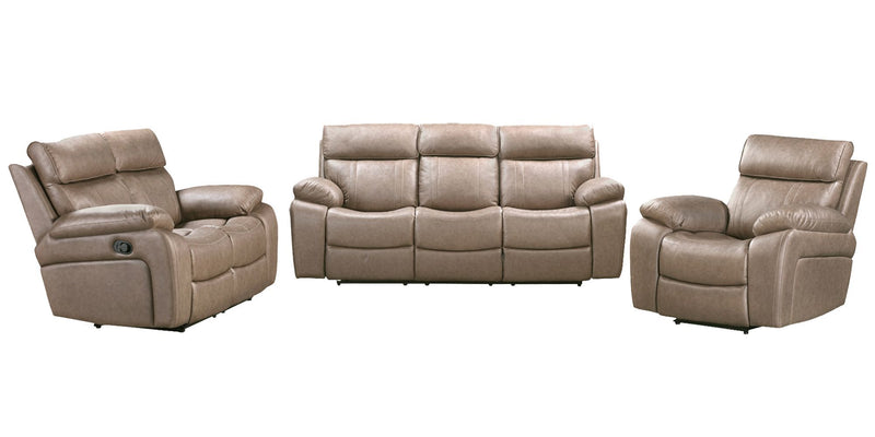 Theon - Manual Glider Reclining Sofa Set - JaxCo Furniture