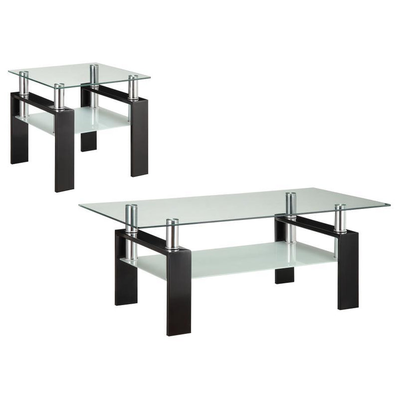 Dyer - Rectangular Coffee Table Set - JaxCo Furniture