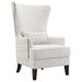 Pippin - Upholstered High Wingback Accent Chair - Latte - JaxCo Furniture