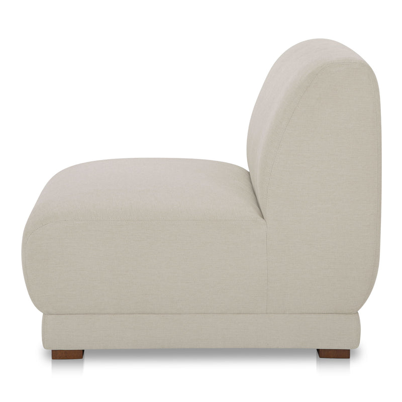 Fraser - Slipper Chair - Off White - JaxCo Furniture