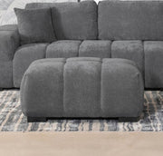 Octavia - Upholstered Rectangular Ottoman - JaxCo Furniture